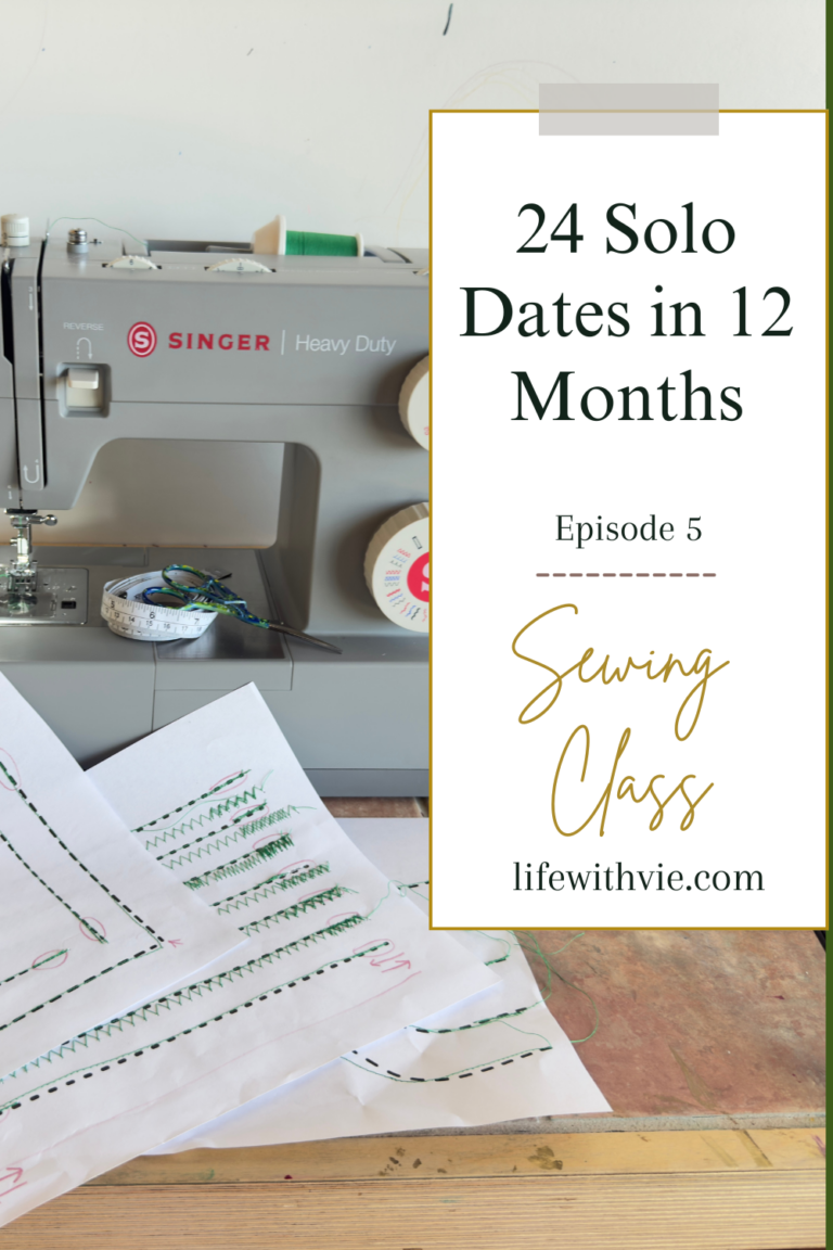 Solo Dating Challenge, Episode 5: Sewing Class with Justen